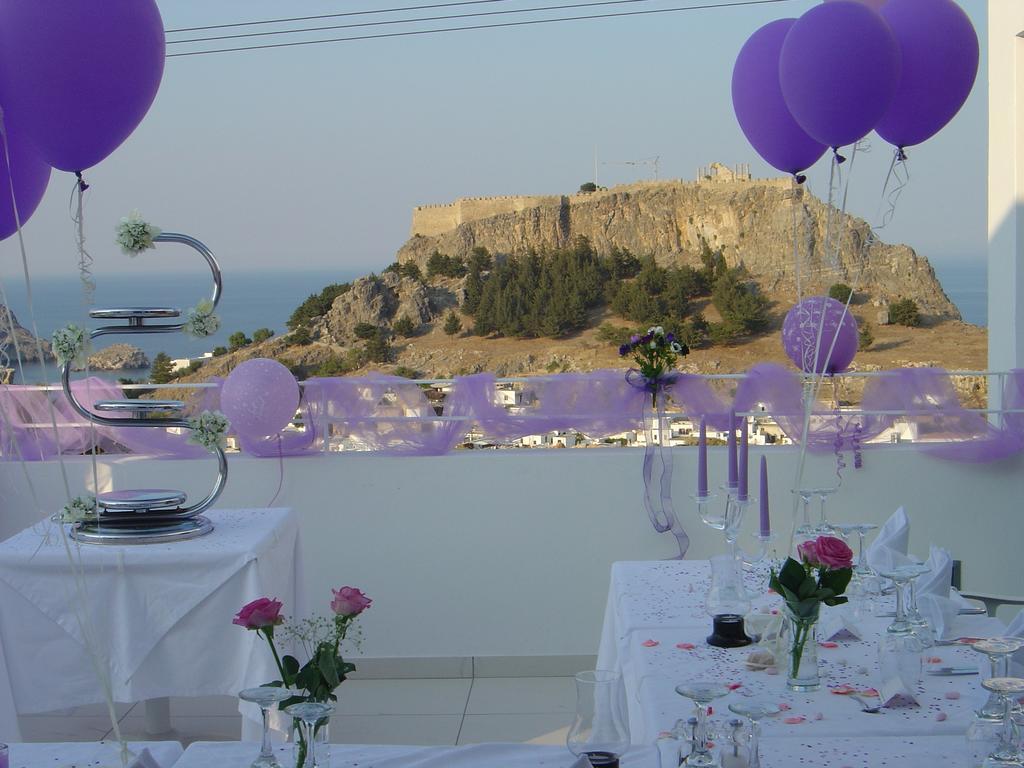 Lindos View Hotel Eksteriør billede