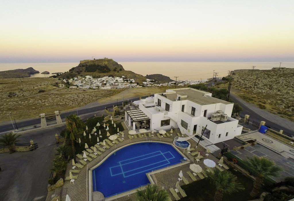 Lindos View Hotel Eksteriør billede